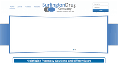 Desktop Screenshot of burlingtondrug.com