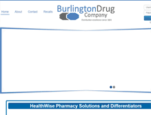 Tablet Screenshot of burlingtondrug.com
